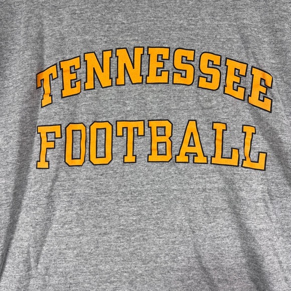 Vintage Adidas Tennessee Football T Shirt Mens Large Gray Made in USA NCAA Tee - Picture 4 of 7